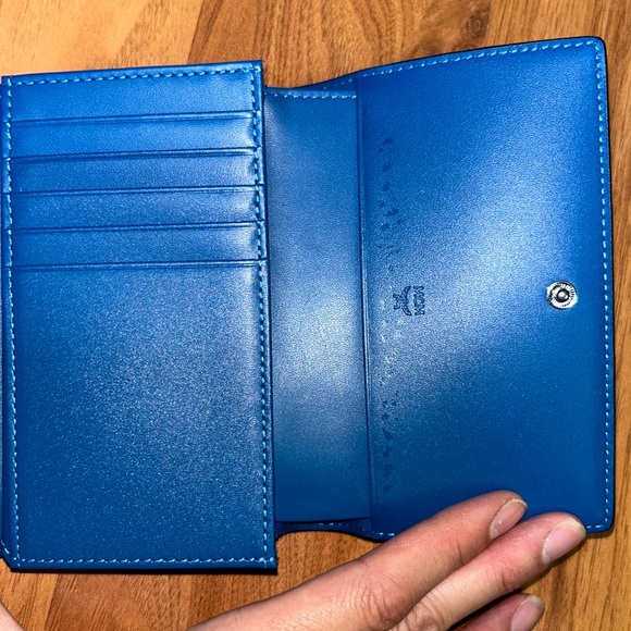 Brand New in Box Authentic MCM Rabbit Mini Visetos Metallic Wallet - Picture 2 of 16